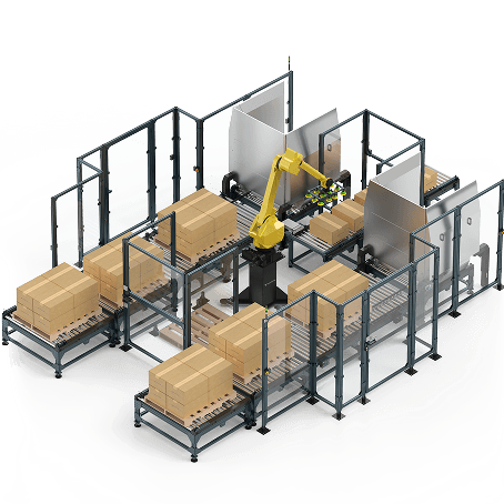 Industrial Robot Palletizing