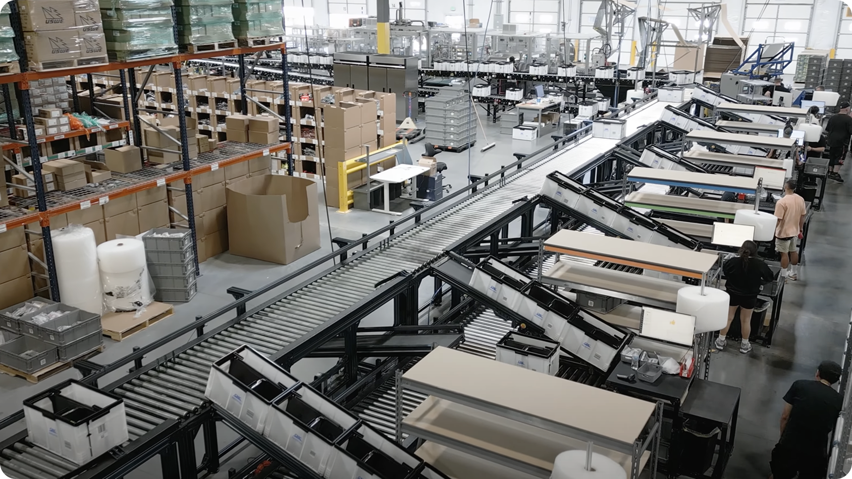 Écosystème de convoyeurs