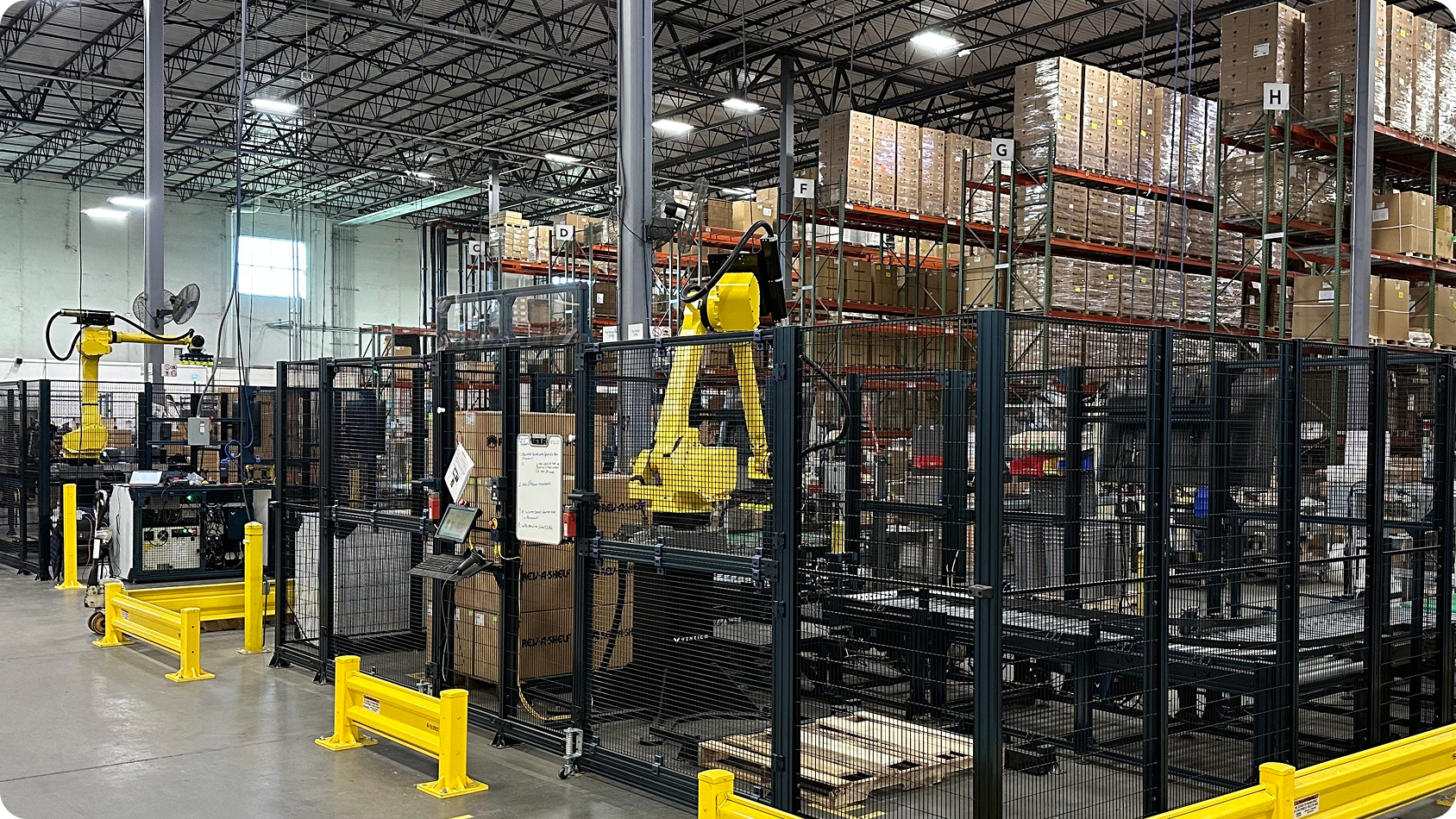 Palettiseur industriel