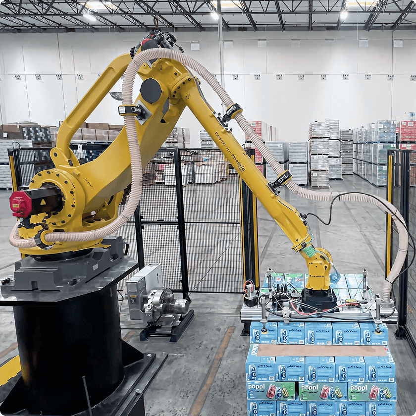 Industrial Palletizer Hero Image