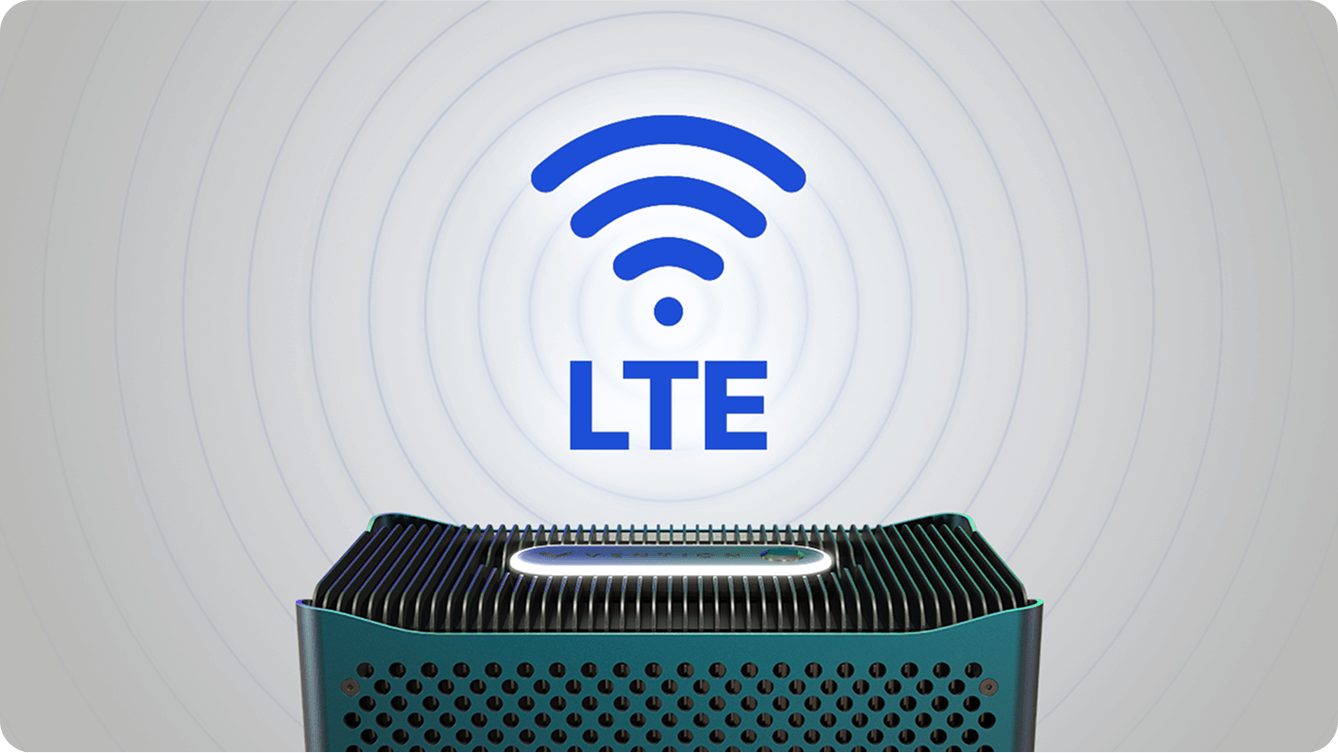 Built-in LTE Connectivity