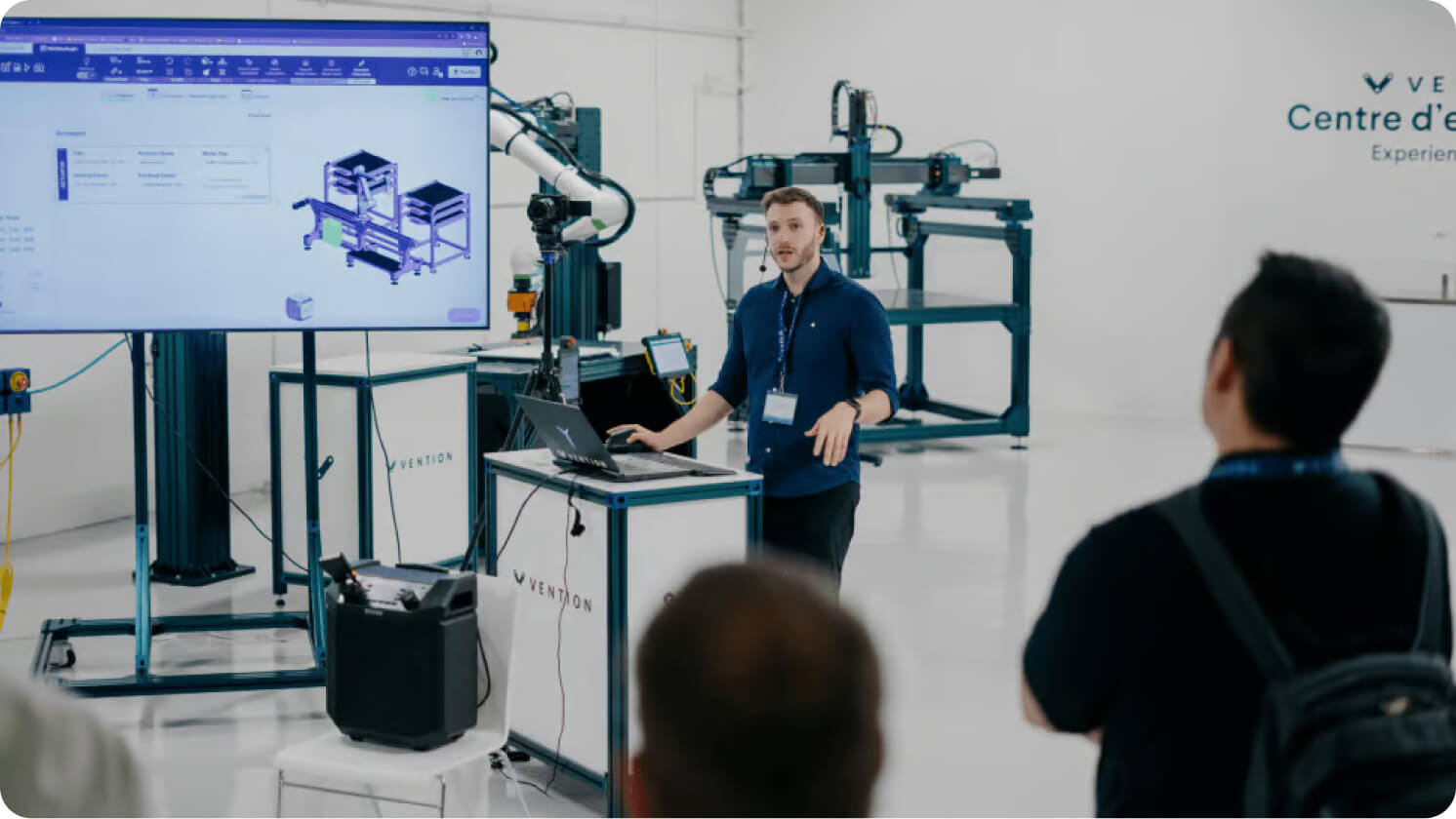 Vention Experience Center presentation