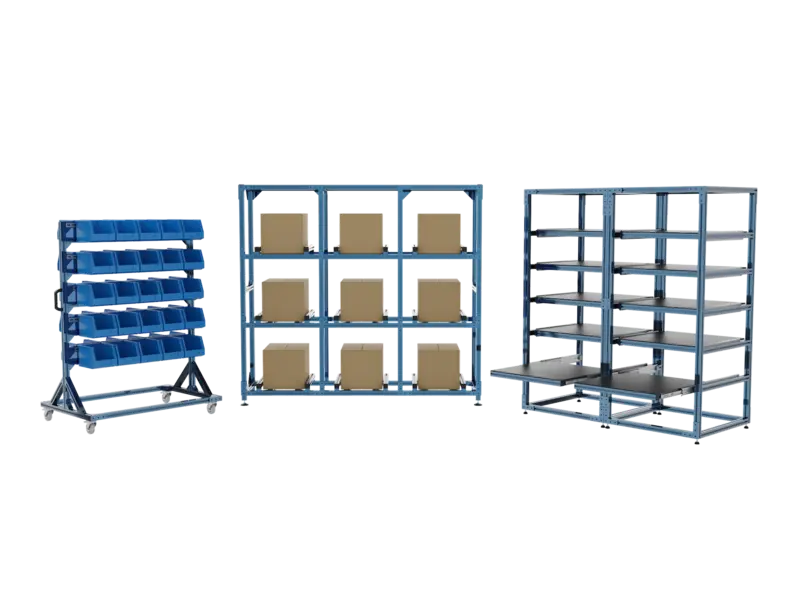 Modular shelving, Modular racking - All industrial manufacturers