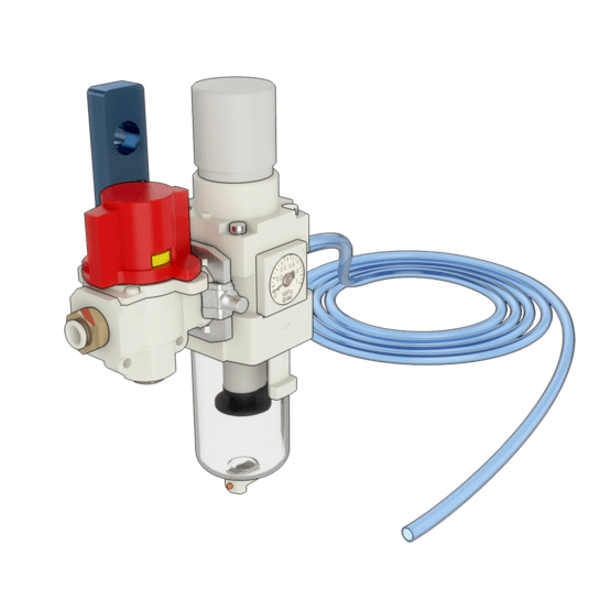 Part Pneumatic Air Preparation Station, psi/MPa, NPT thread image