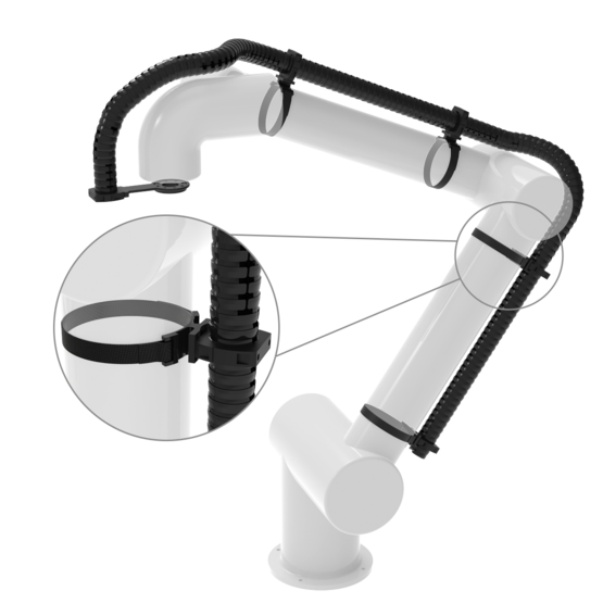 Part Large Cobot Dress Pack with Flange Mount image