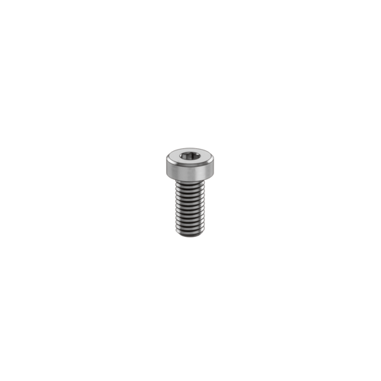 M8 x 1.25 x 22 mm Standard Hex Socket Head, Class 12.9