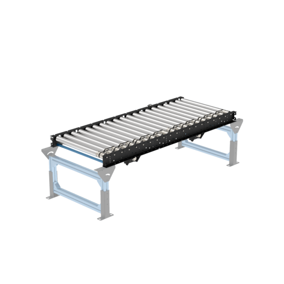 Part O-Ring Roller Conveyor 1575 mm Powered Straight Section with 2 Zones  image