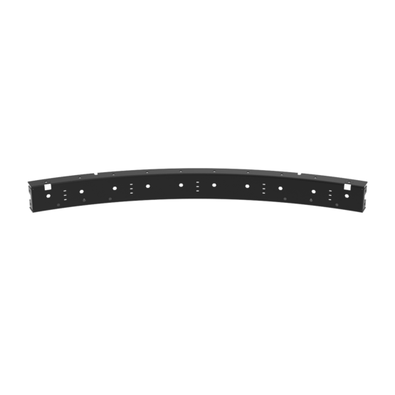 Part Outer 45 Degree Curved Mounting Bracket For Roller Conveyor image