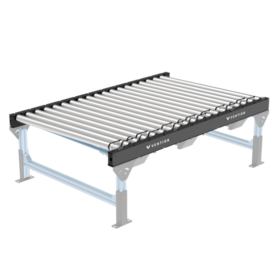 Right-to-Left Skewed 3-Zone O-Ring Conveyor (1575mm L x 945mm W)