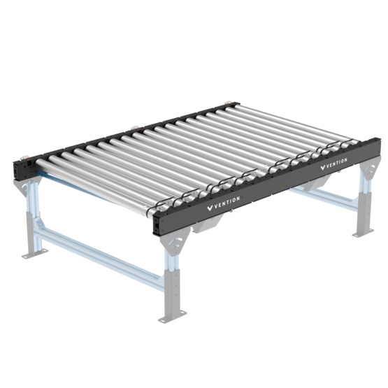 Left-to-Right Skewed 2-Zone O-Ring Conveyor (1575mm L x 945mm W)