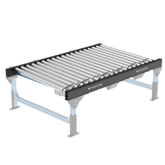 Left-to-Right Skewed 3-Zone O-Ring Conveyor (1575mm L x 945mm W)