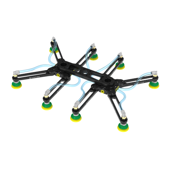 Vention Modular Vacuum Double Gripper, Large (52mm Cups)