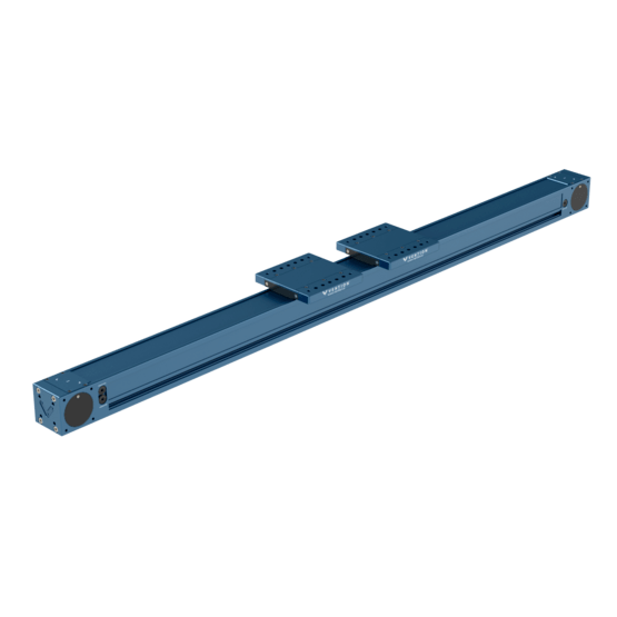 Part Dual Gantry Enclosed Timing Belt Actuator, 3330mm Length image