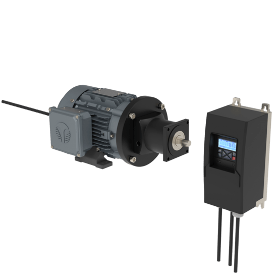 Part 1/2 HP AC Motor and VFD Kit, Europe image