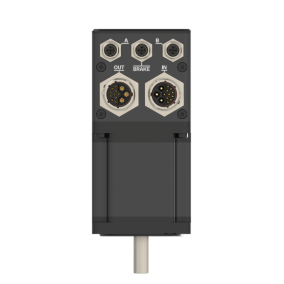 MachineMotion AI NEMA 34 Stepper Servo Motor - 100mm