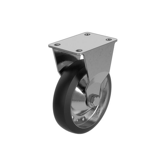 Part Fixed Caster Wheel, 120kg Capacity image