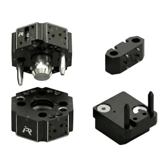 IPR Robotics TKX-030 Automatic Pneumatic Tool Changer Kit (Robot Side + Tool Side + Tool Rack Plate + Storage Module)