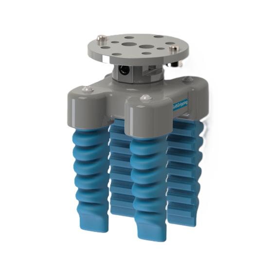 Soft-Gripping 0 Degree Four Finger Parallel SoftGripper