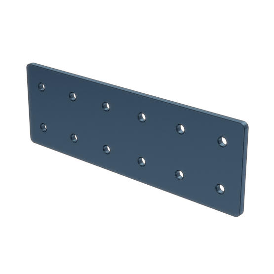 Part 2X6 Hole Aluminum Assembly Plate image