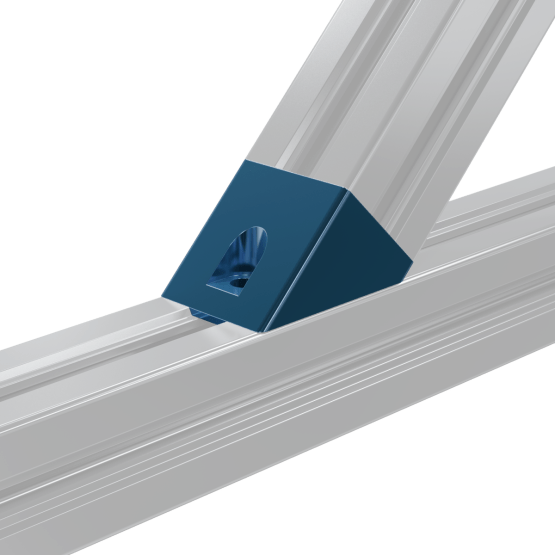 Part 45 Degree Inline Connector with Locators image