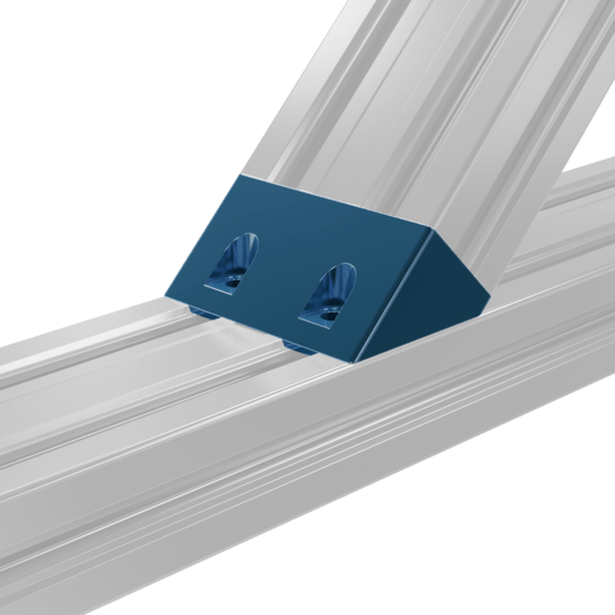 Part 45x90mm 45 Degree Inline Connector with Locators image