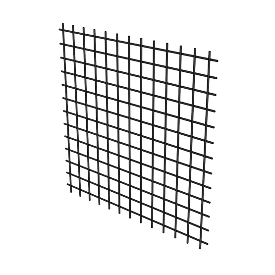 Part Plastic Coated Steel Wire Mesh, 25mm Grid  image