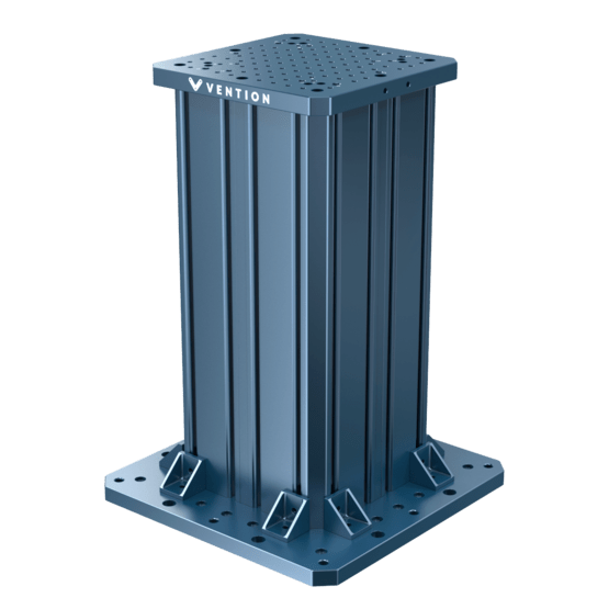 Part Heavy Duty Cobot Pedestal, 585 mm image