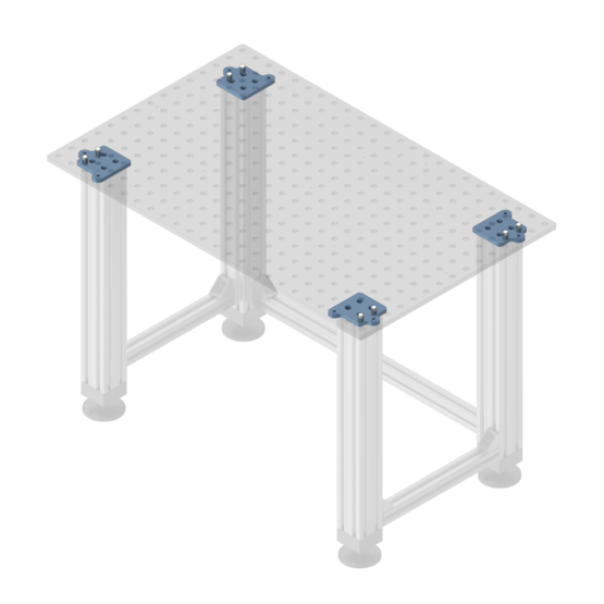 Part Leg Adaptor Plates for 5/8" Welding Table image