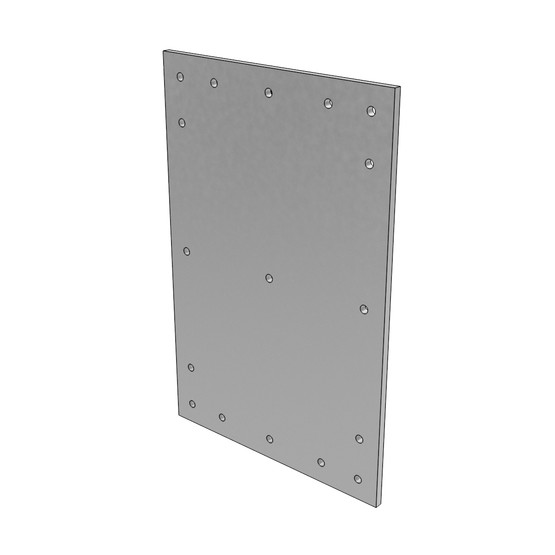 Part 270x405mm Machinable Blank Plate Machinable image