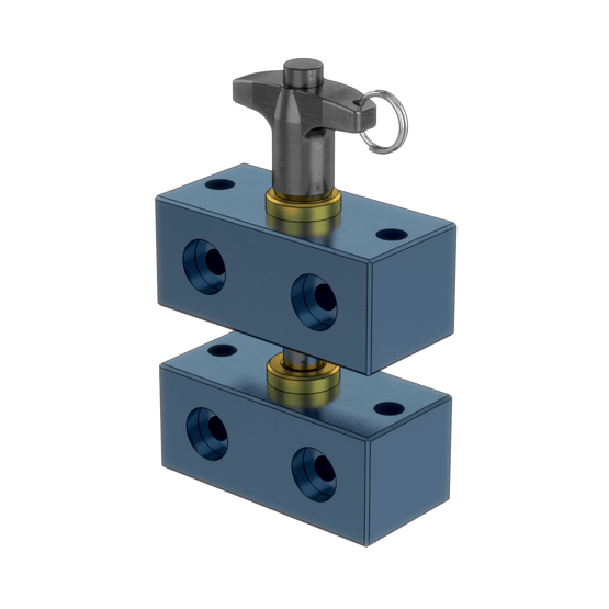 Locating Fixture with Quick Release Pin