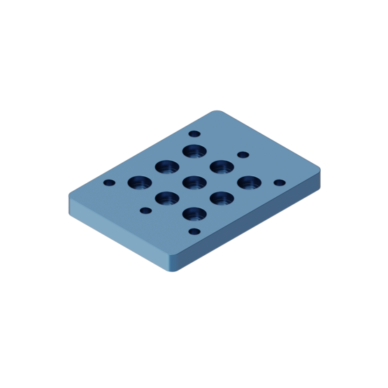 Part Caster Wheel Mounting Plate image