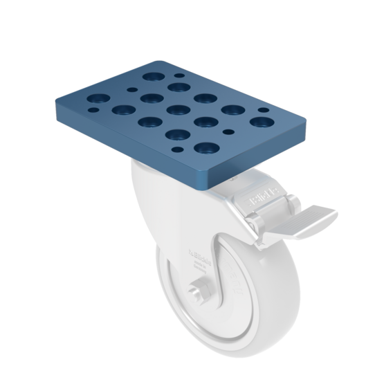 Part Caster Wheel Mounting Plate image