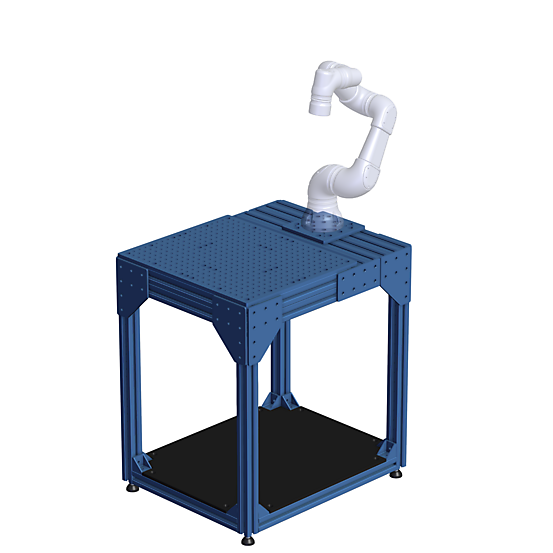 Small Robot Workstation - Tooling Plate Work Surface