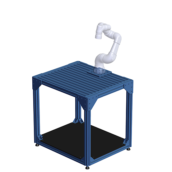 X-Small Robot Workstation - Extrusion Work Surface