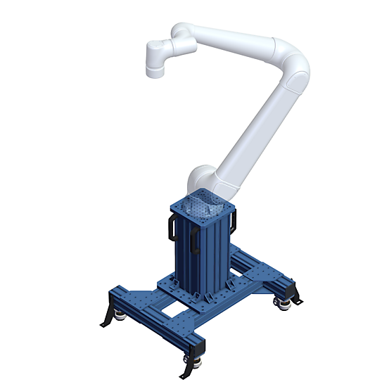 Heavy-Duty Robot Pedestal – Mobile