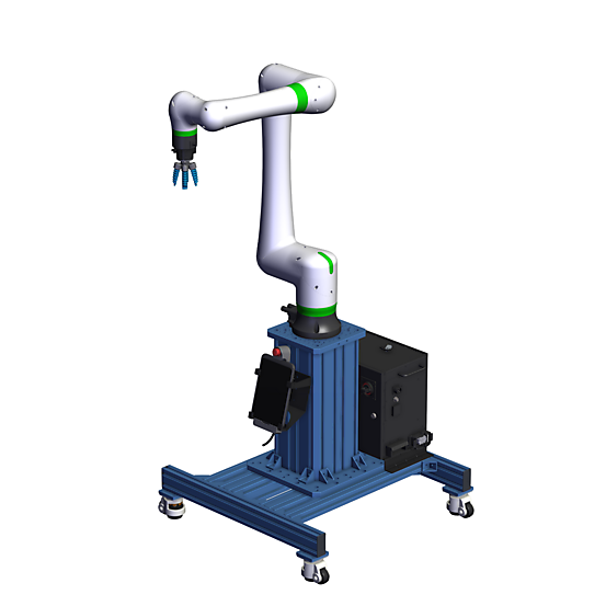 FANUC CRX on Mobile Pedestal