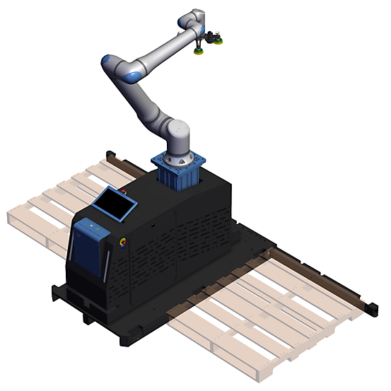 UR20 Fixed Pedestal Rapid Series Palletizer 2