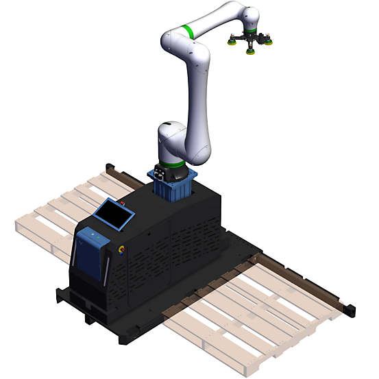 CRX30 Fixed Pedestal Rapid Series Palletizer 2