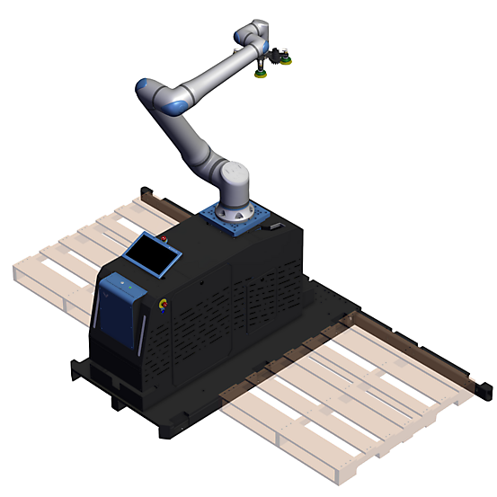 UR20 Telescopic Pedestal Rapid Series Palletizer 2