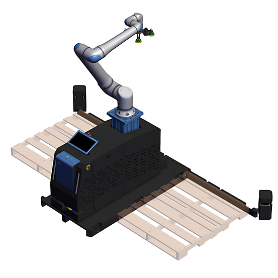 UR20 Fixed Pedestal Rapid Series Palletizer 2 with Safety UR20 Fixed Pedestal Rapid Series Palletizer 2 with Safety