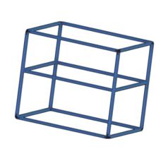 Light duty rack Load capacity 200lbs/90Kg 