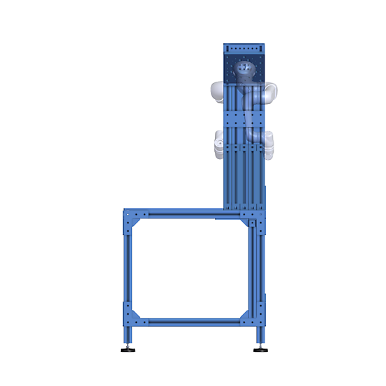 Dual Overhead Robot Workstation