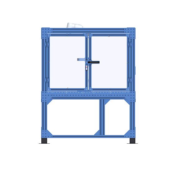 Medium Robot Cell Structure - Enclosed