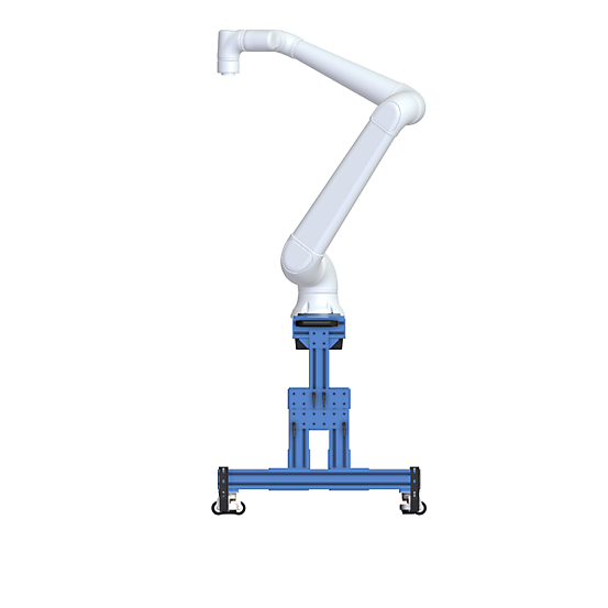 Medium Robot Pedestal - Mobile and Height Adjustable