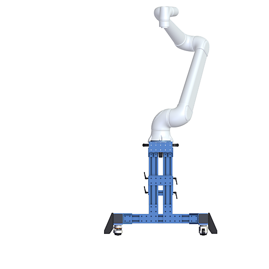 Medium Robot Pedestal - Mobile and Height Adjustable