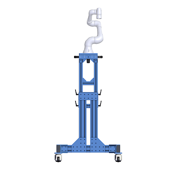 Small Robot Pedestal - Mobile and Height Adjustable