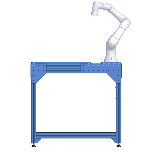 Small Robot Station - Tooling Plate Work Surface