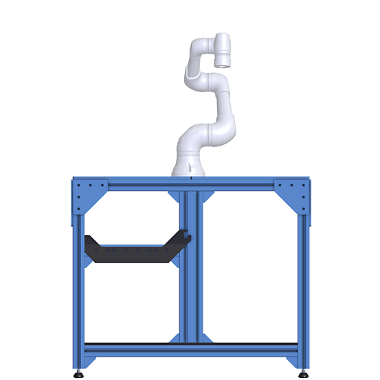 Small Robot Station - Tooling Plate Work Surface
