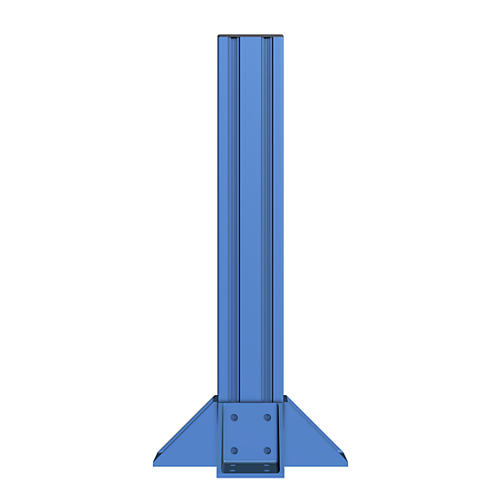 plant stand Side view