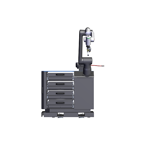 GoFa12 Drawer System for Machine Tending
